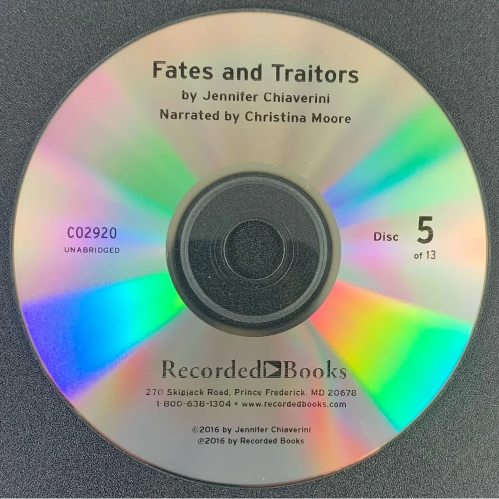Recorded Books fates traitors